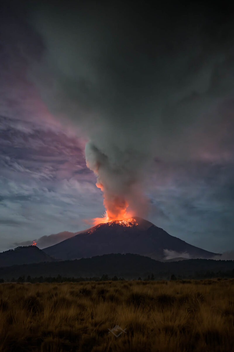 Actividad Popocatépetl 20 mayo 23 (no. 02-02)