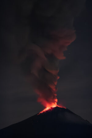 Actividad Popocatépetl 22 mayo 2023 (no. 03)