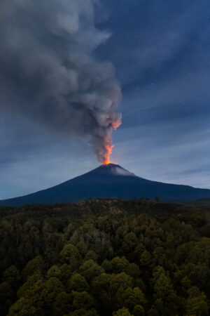Actividad Popocatépetl 22 mayo 2023 (no. 02)